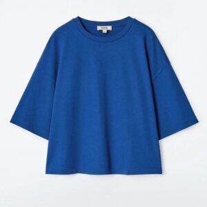 COS Oversize Boxy Tee - Cobalt Blue - Medium - Excellent Condition
